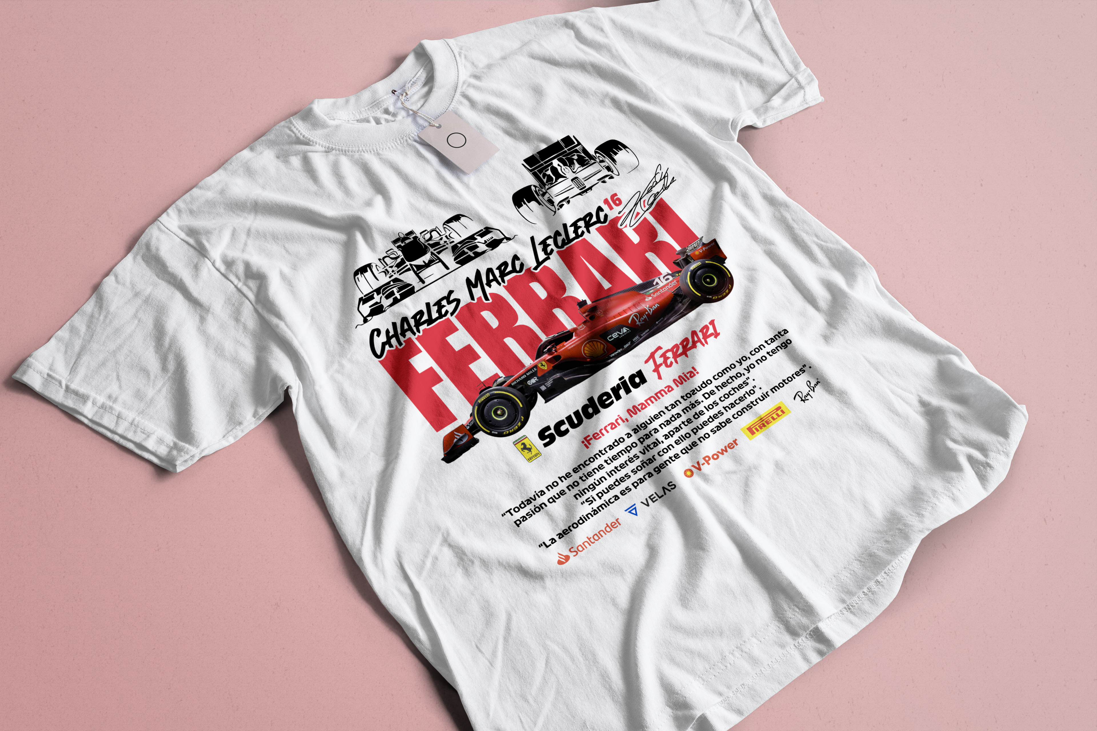 Playera Ferrari F1