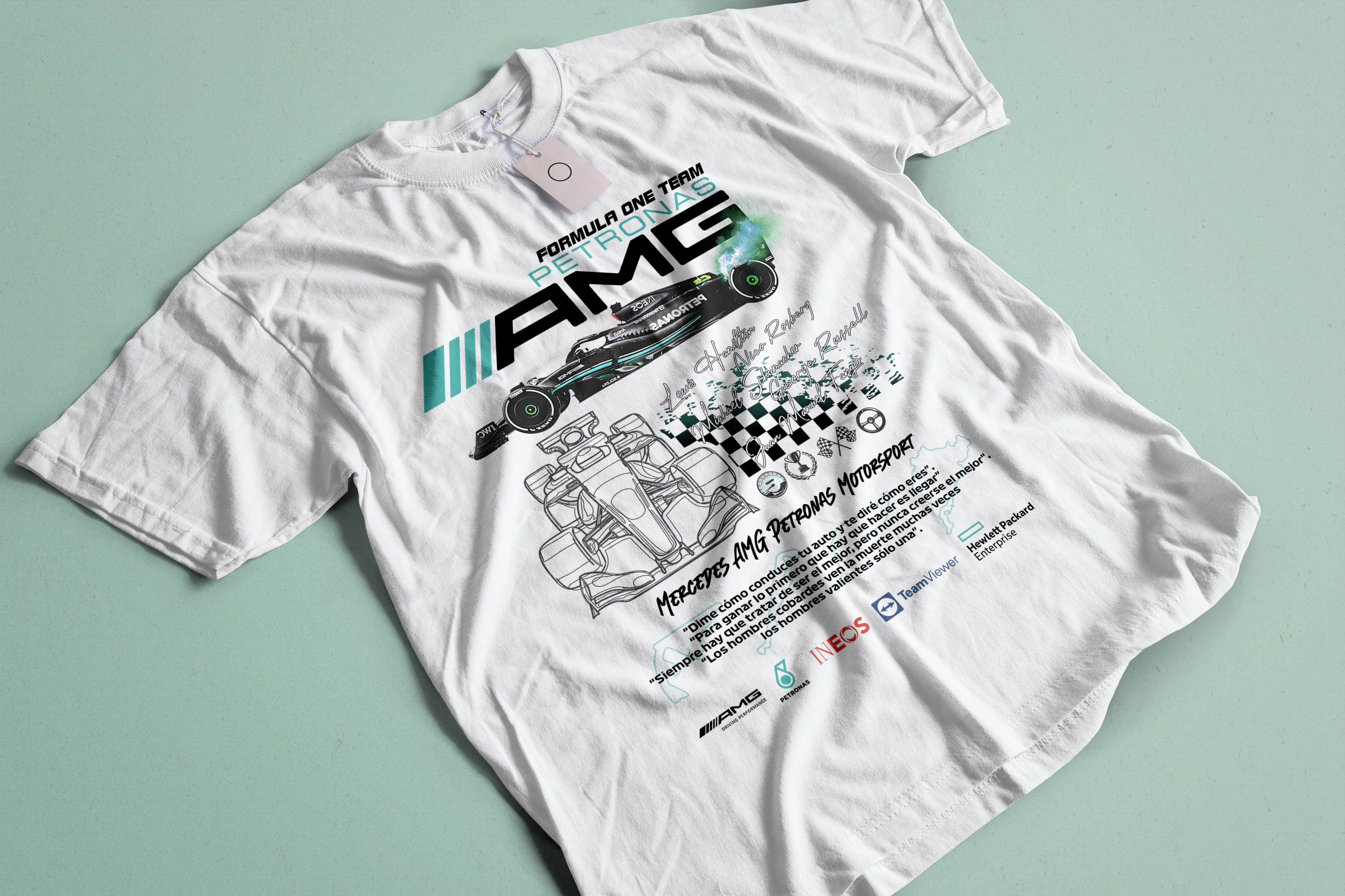 Playera Mercedes F1